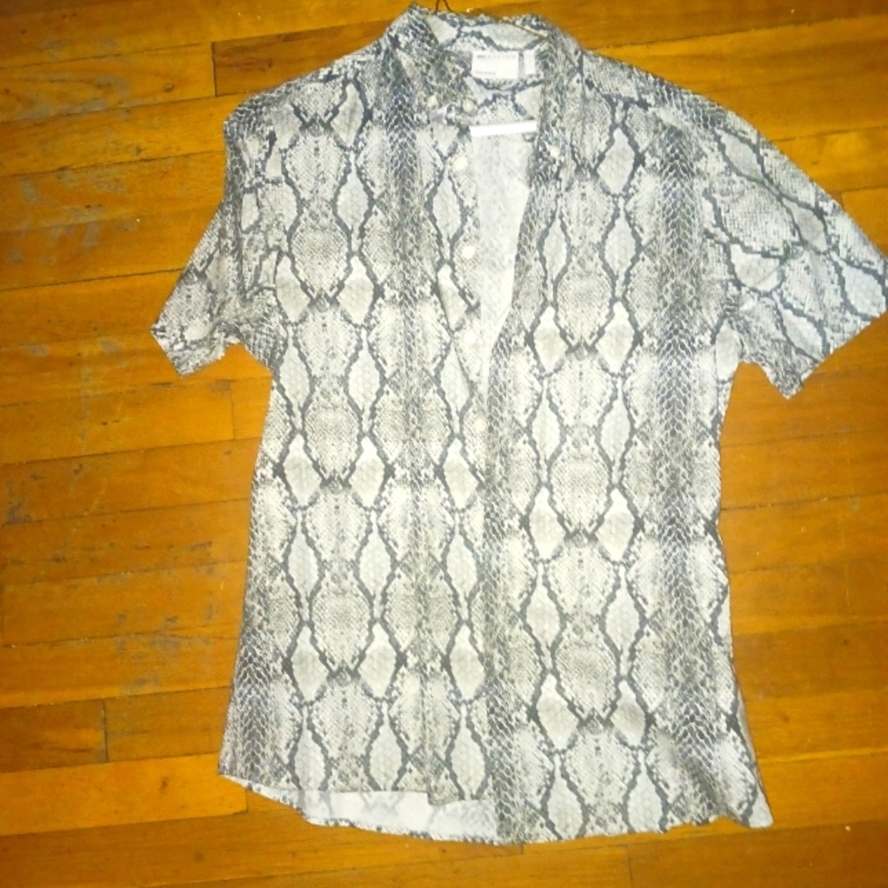 Asos short sleeve button down